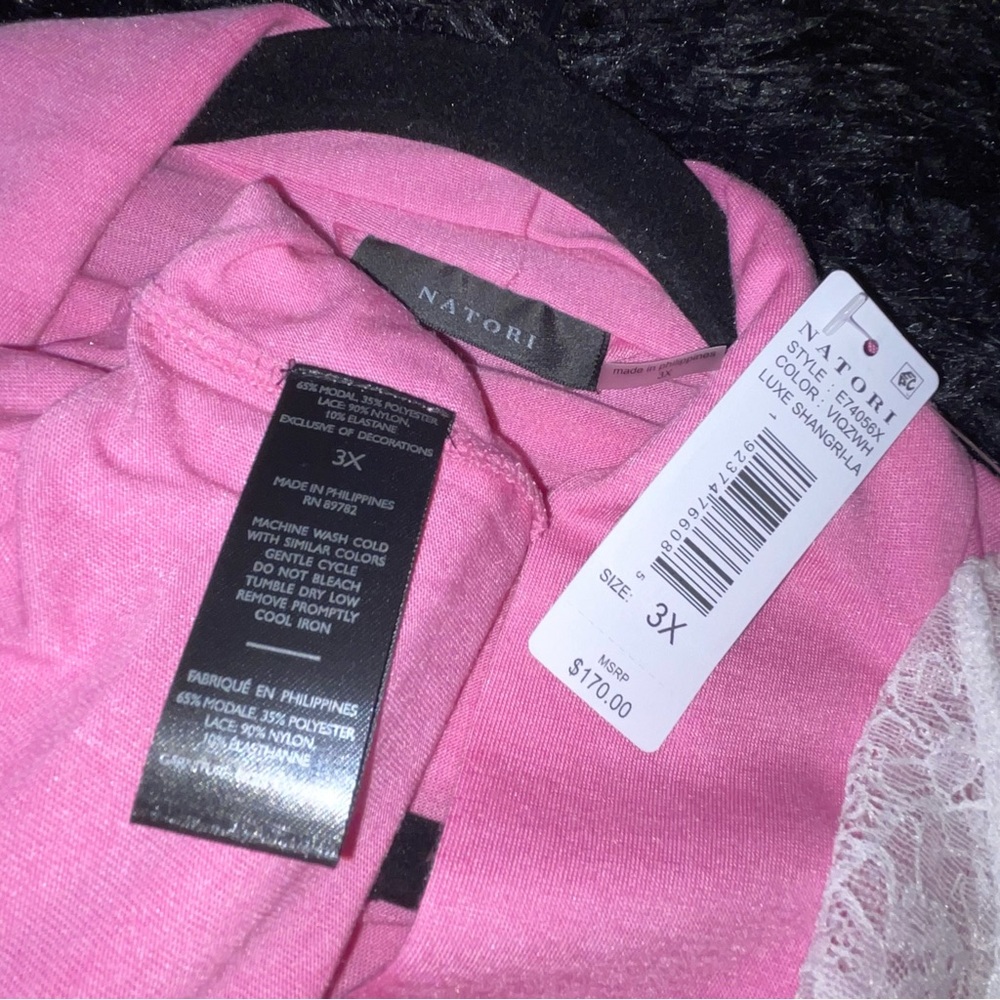 Natori Shangri-la robe, 3X. NWT - Picture 6 of 8
